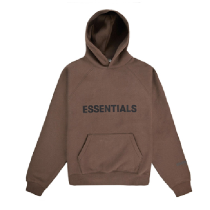 Brown Essentials Hoodies