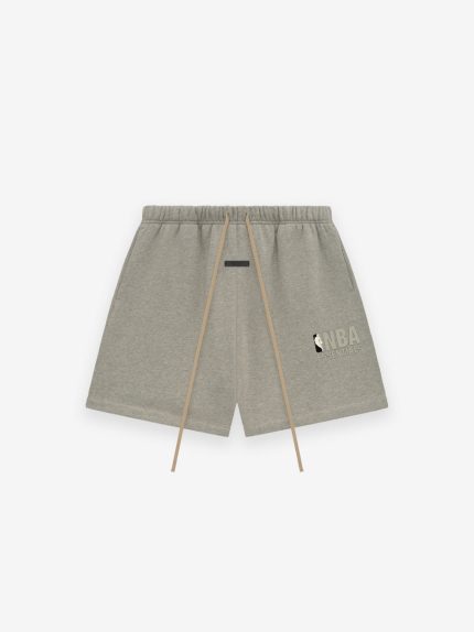 Heather Grey Essentials NBA Shorts