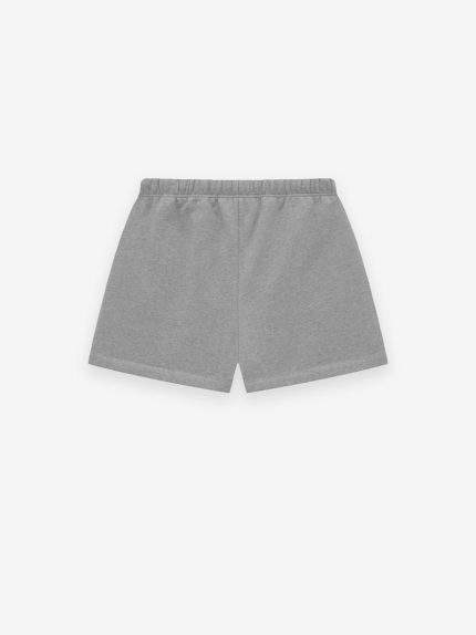 Grey Essentials Fleece Soccer Shorts