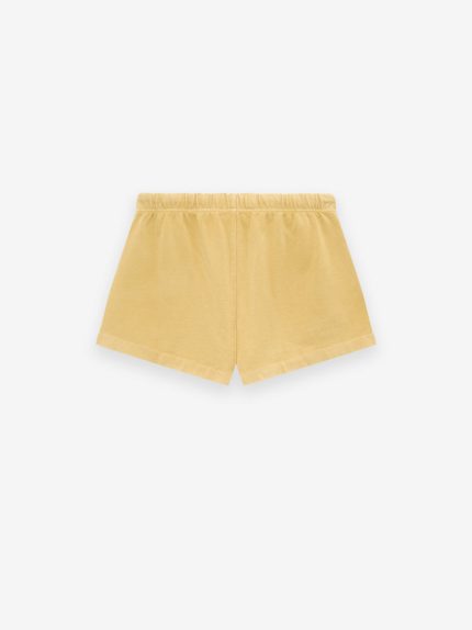 Yellow Essentials Heavy Jersey Running Shorts